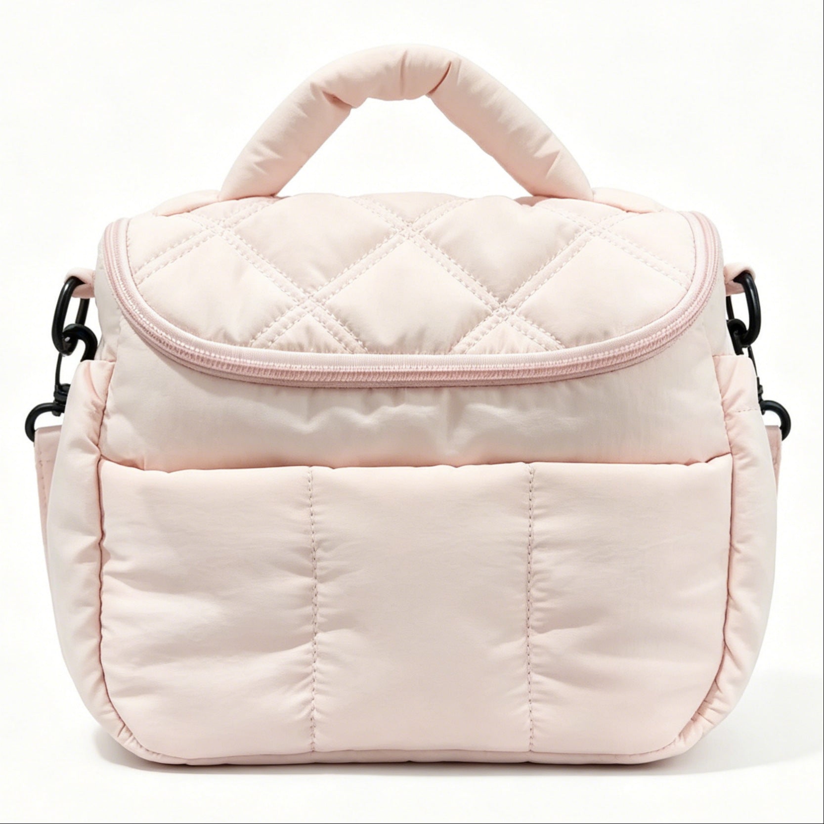 Nylon Tote Bag for Women, Large Capacity, Korean Style, Lazy Style, Single Shoulder Crossbody Bag, Fashionable and Versatile Travel Bag