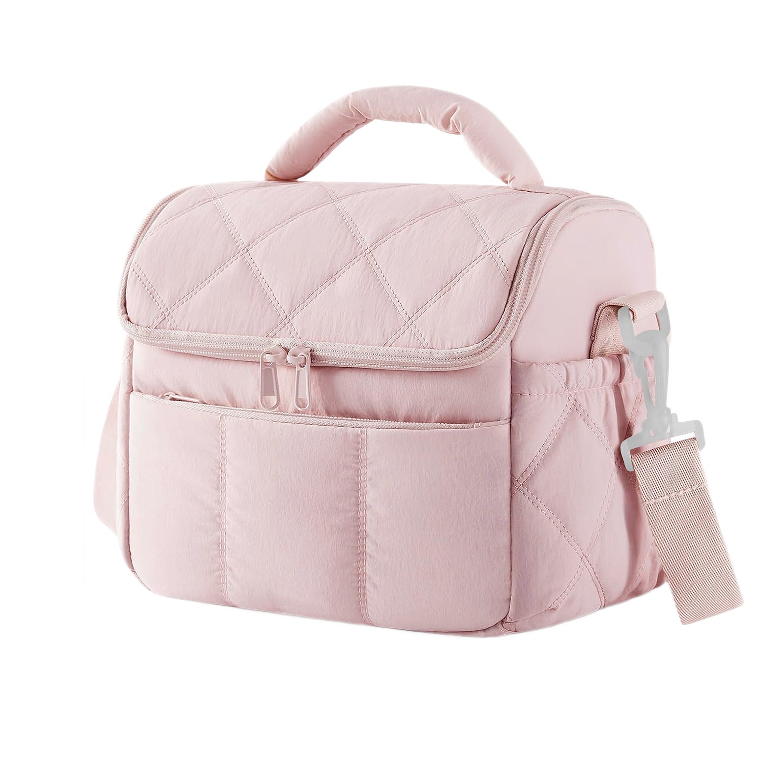 Nylon Tote Bag for Women, Large Capacity, Korean Style, Lazy Style, Single Shoulder Crossbody Bag, Fashionable and Versatile Travel Bag