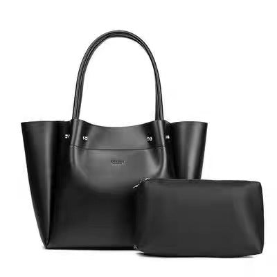 Damen Handtasche Große Kapazität Weiche Ledertasche 2026 Neu Einfachste Kombinierbare Textur Schultertasche Klasse Mode Pendeltasche Tragetasche