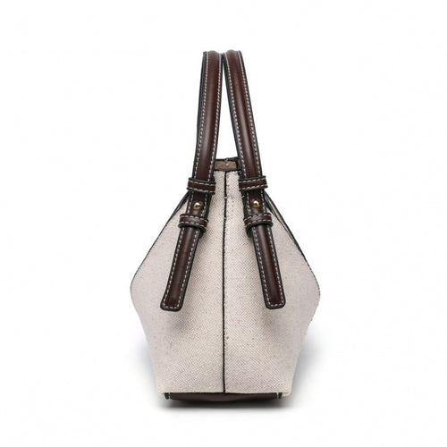 2026 New Fashion Versatile Patchwork Canvas Bag Commuter Underarm Shoulder Crossbody Diamond-Shaped Bag