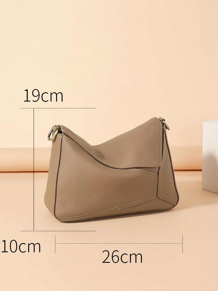 Trendy and Stylish Single-Shoulder Bag 2026 New Hot-Selling Women's Bag Crossbody Bag Versatile High-End Commuter Geometric Bag