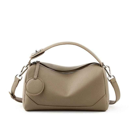 Lankin Women's Cowhide Leather Boston Bag – Everyday Shoulder & Crossbody