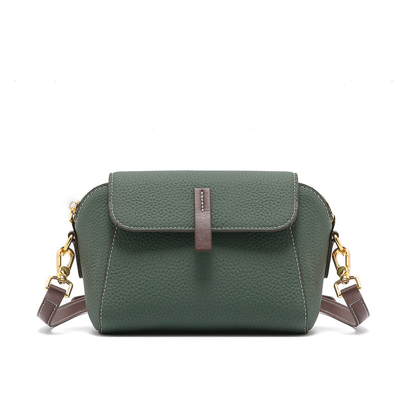 Foreign Trade Small Bag Women's Bag 2025 New Leather Women's Bag Crossbody Bag Women's All-match Niche High-end Shoulder Bag
