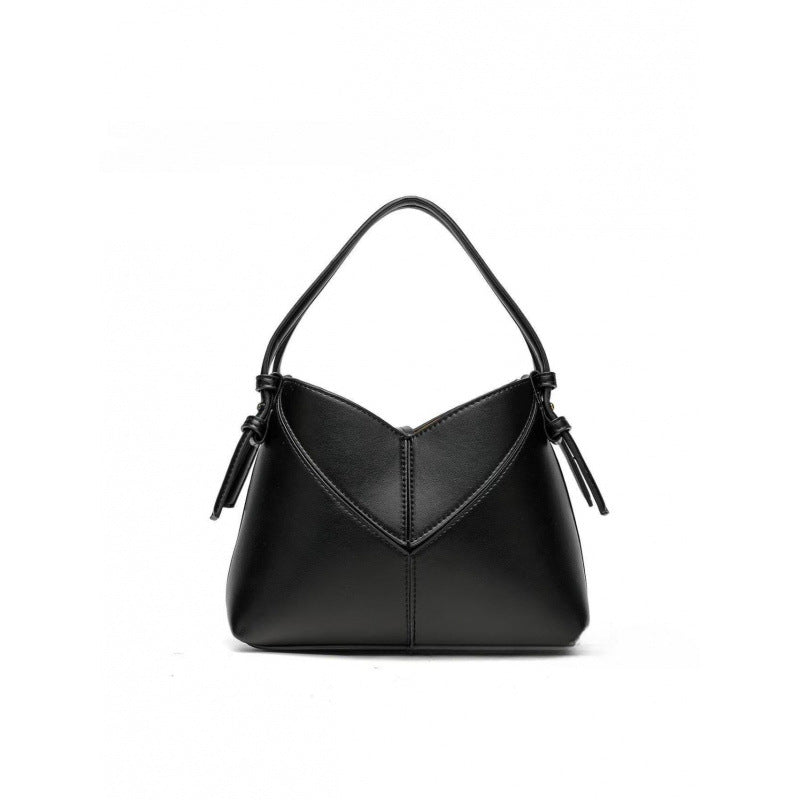 2026 New Fashion Versatile Patchwork Canvas Bag Commuter Underarm Shoulder Crossbody Diamond-Shaped Bag