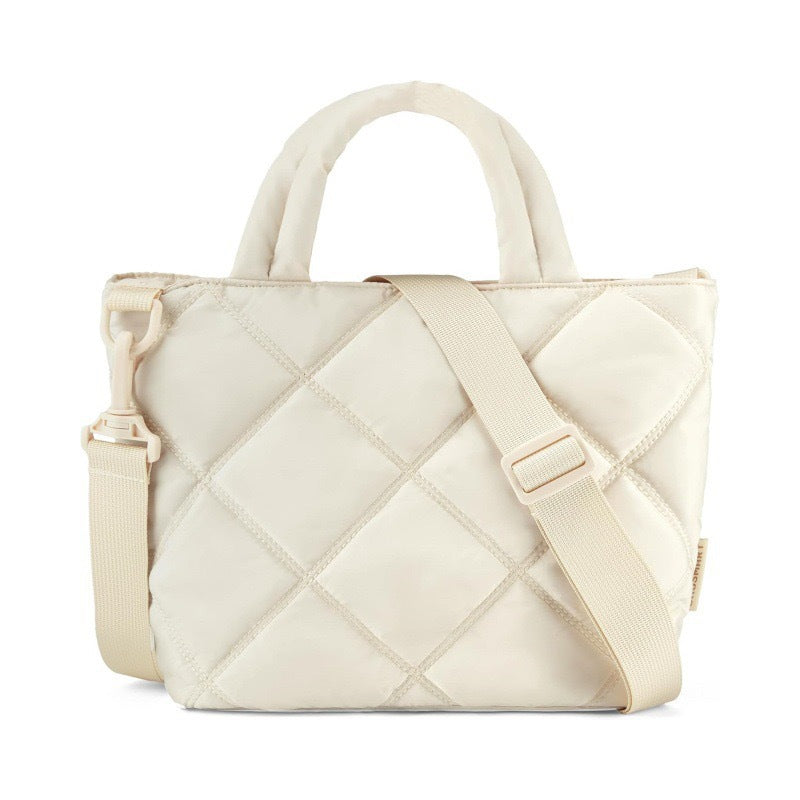 Fashion Travel Convenient Rhombus Nylon Women's Handbag Single Shoulder Crossbody Bag