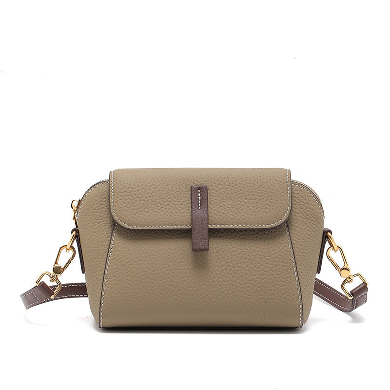 Foreign Trade Small Bag Women's Bag 2025 New Leather Women's Bag Crossbody Bag Women's All-match Niche High-end Shoulder Bag