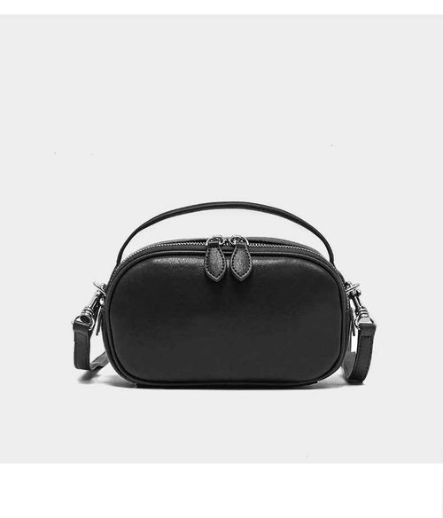 Lankin Women's Cowhide Leather Mini Bag – Elegant Crossbody Phone Bag