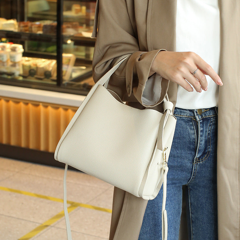 Lankin Women's Cowhide Leather Tote & Crossbody Bag – Large Capacity Commuter Handbag