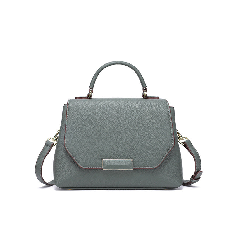 Genuine Leather Women's Handbag, High-End Women's Tote Bag, 2026 New Model, Cowhide Shoulder Bag, Large Capacity Crossbody Bag