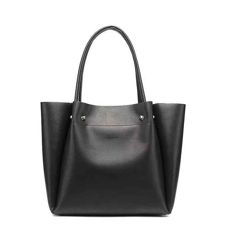 Damen Handtasche Große Kapazität Weiche Ledertasche 2026 Neu Einfachste Kombinierbare Textur Schultertasche Klasse Mode Pendeltasche Tragetasche