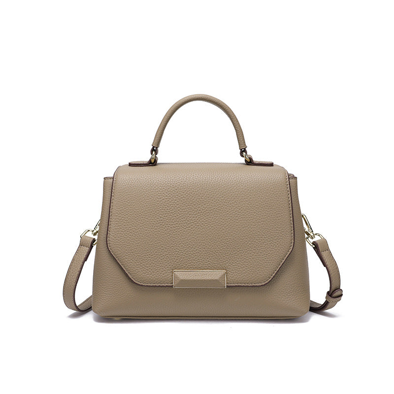 Echte Leder Damenhandtasche, High-End Damen Tragetasche, Neues Modell 2026, Rindsleder Umhängetasche, Große Kapazität Umhängetasche