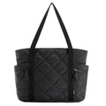 Damen Daunen Leichte Handtasche Große Kapazität Bestickte Umhängetasche Modische Einfache Rhombus Reisetasche Krankenschwester Tragetasche Crossbody